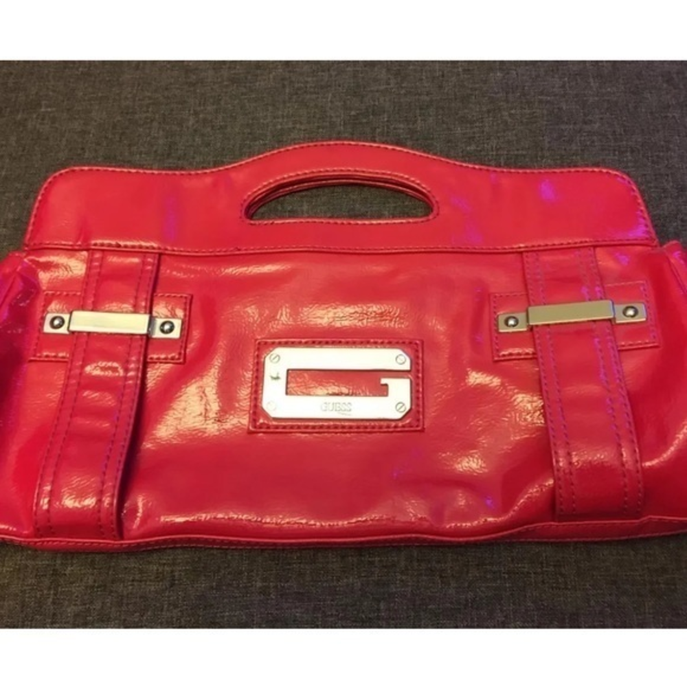 Guess Pink‎ Clutch, Large, Y2K